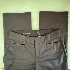Dockers 8S Black Khaki Goodness women’s pants slacks business casual office